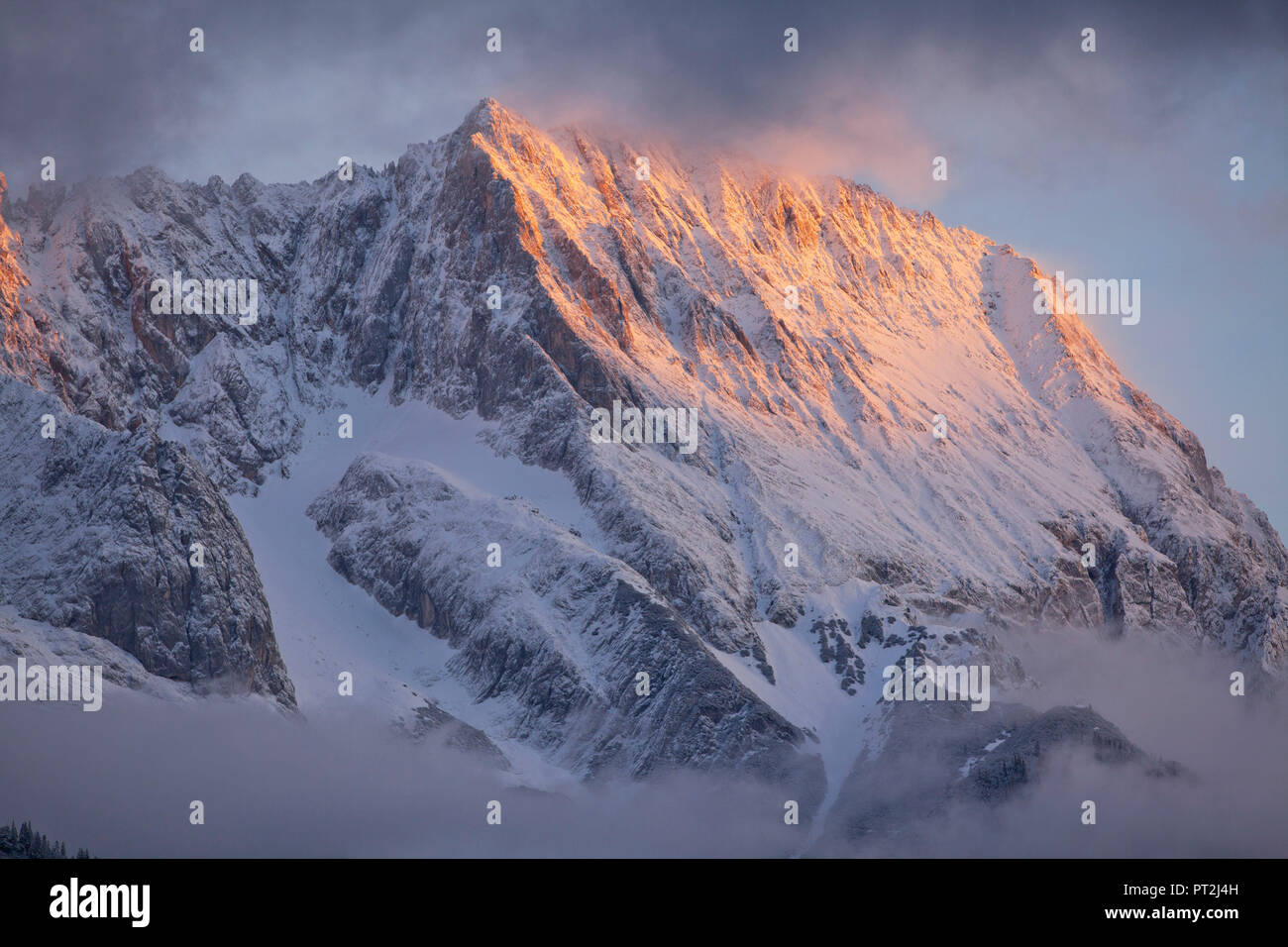 Austria, Tirolo, Wetterstein Hochplattig, Foto Stock