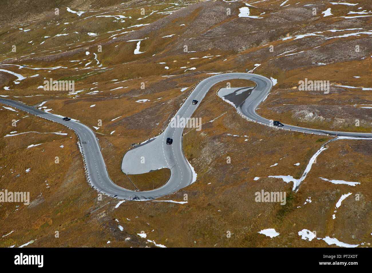 Salisburgo, Austria Membro, Grossglockner Strada alpina, Foto Stock