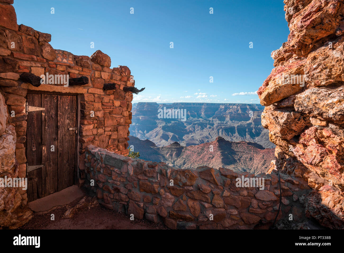 Il Grand Canyon, vista del deserto, Arizona, Stati Uniti d'America Foto Stock