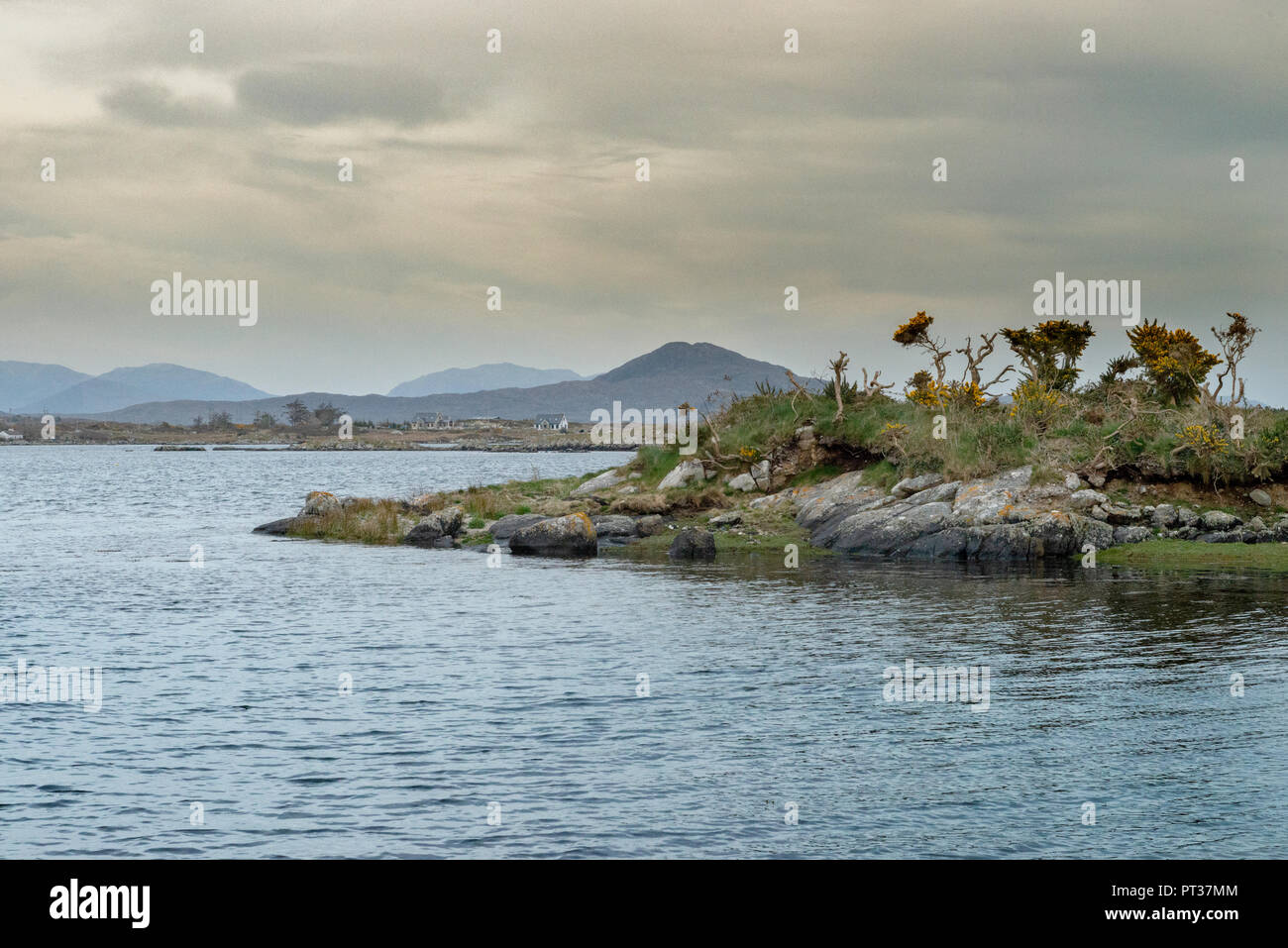 L'Irlanda- Co Galway , Connemara, Ballnahinch, luogo di pesca, Foto Stock