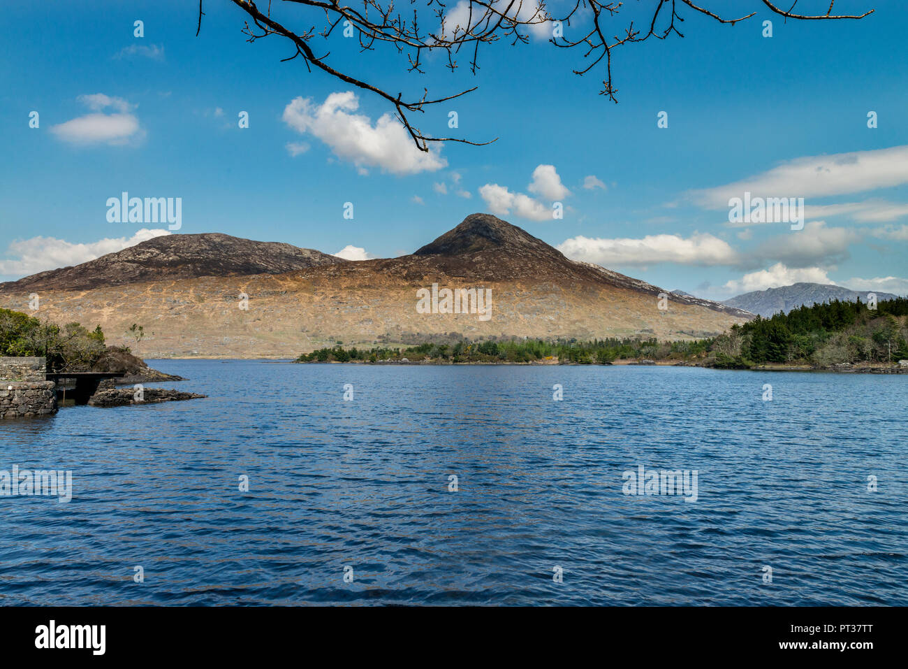 L'Irlanda- Co Galway , Connemara, Ballnahinch, luogo di pesca, Foto Stock