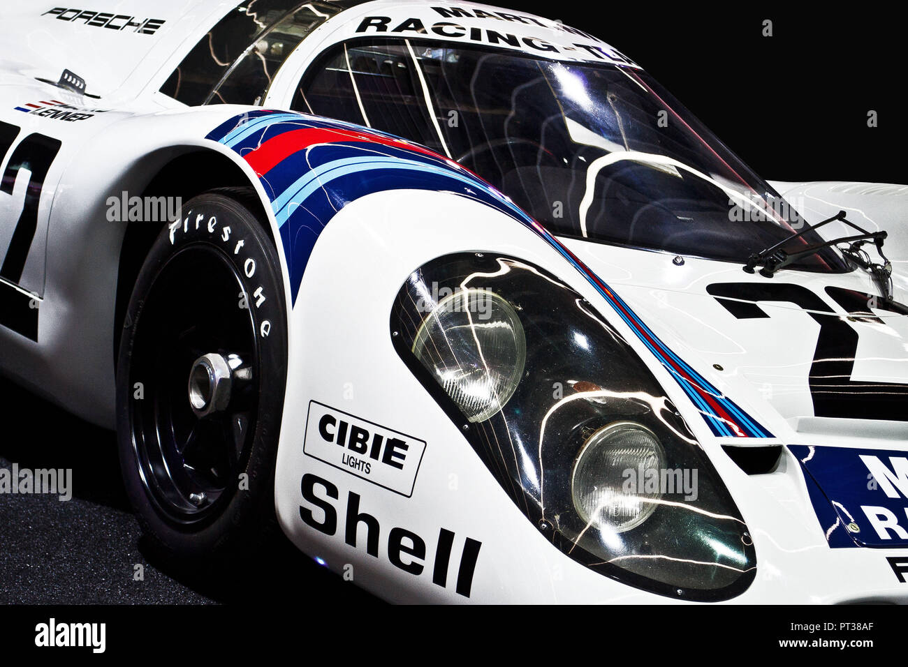 Il leggendario racing auto sportiva Porsche 917 in dettaglio Foto Stock