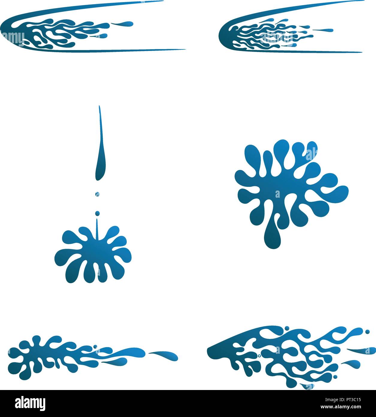 Liquido veicolo tribali graphic, acqua scintilla veicolo graphic design avvolgente Illustrazione Vettoriale