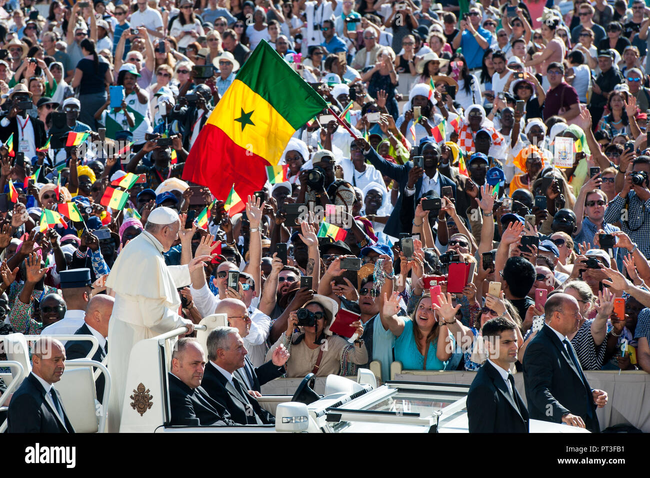 Papa Francesco tiene il suo settimanale di udienza in Vaticano con: Papa Francesco dove: Roma, Italia Quando: 05 set 2018 Credit: IPA/WENN.com * * disponibile solo per la pubblicazione nel Regno Unito, Stati Uniti, Germania e Austria** Foto Stock