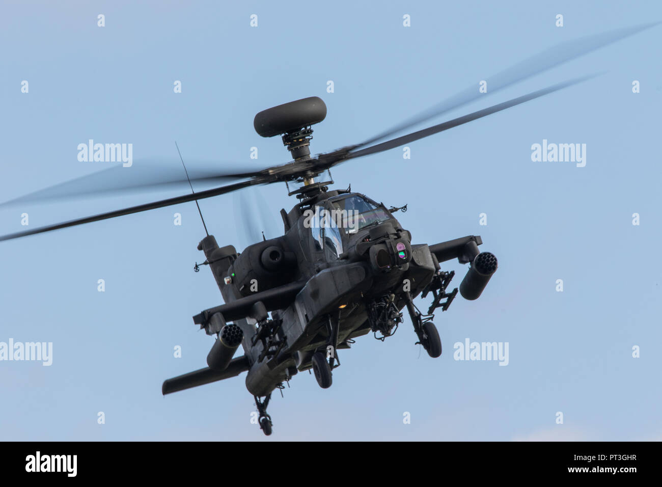 Army Air Coprs Longbow Apache elicottero. Foto Stock
