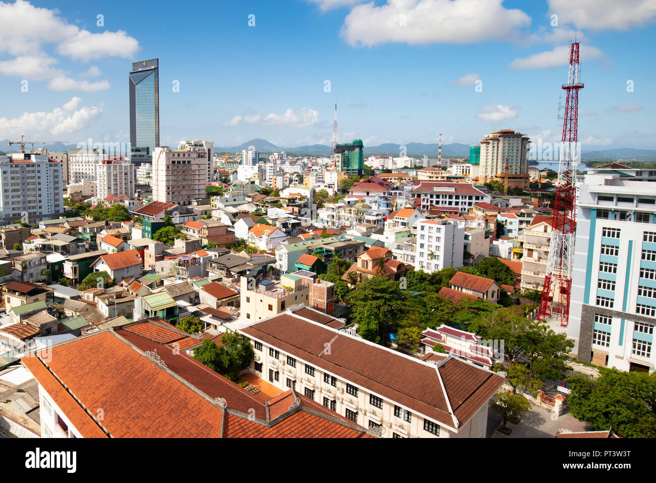 La cittadella di Hue Vietnam Foto Stock