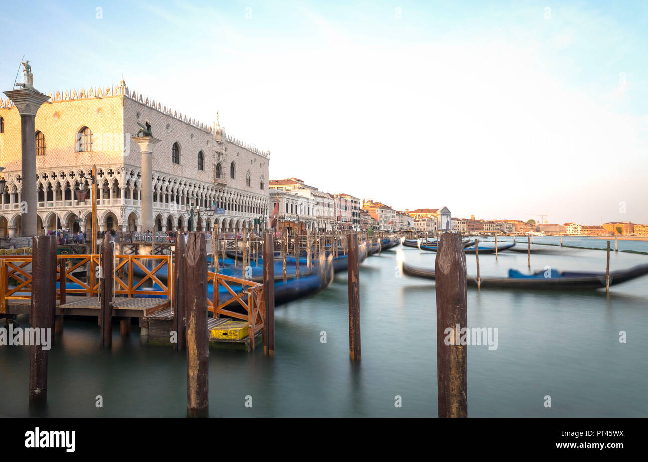 Vista del quartiere di Venezia, Veneto, Italia Foto Stock