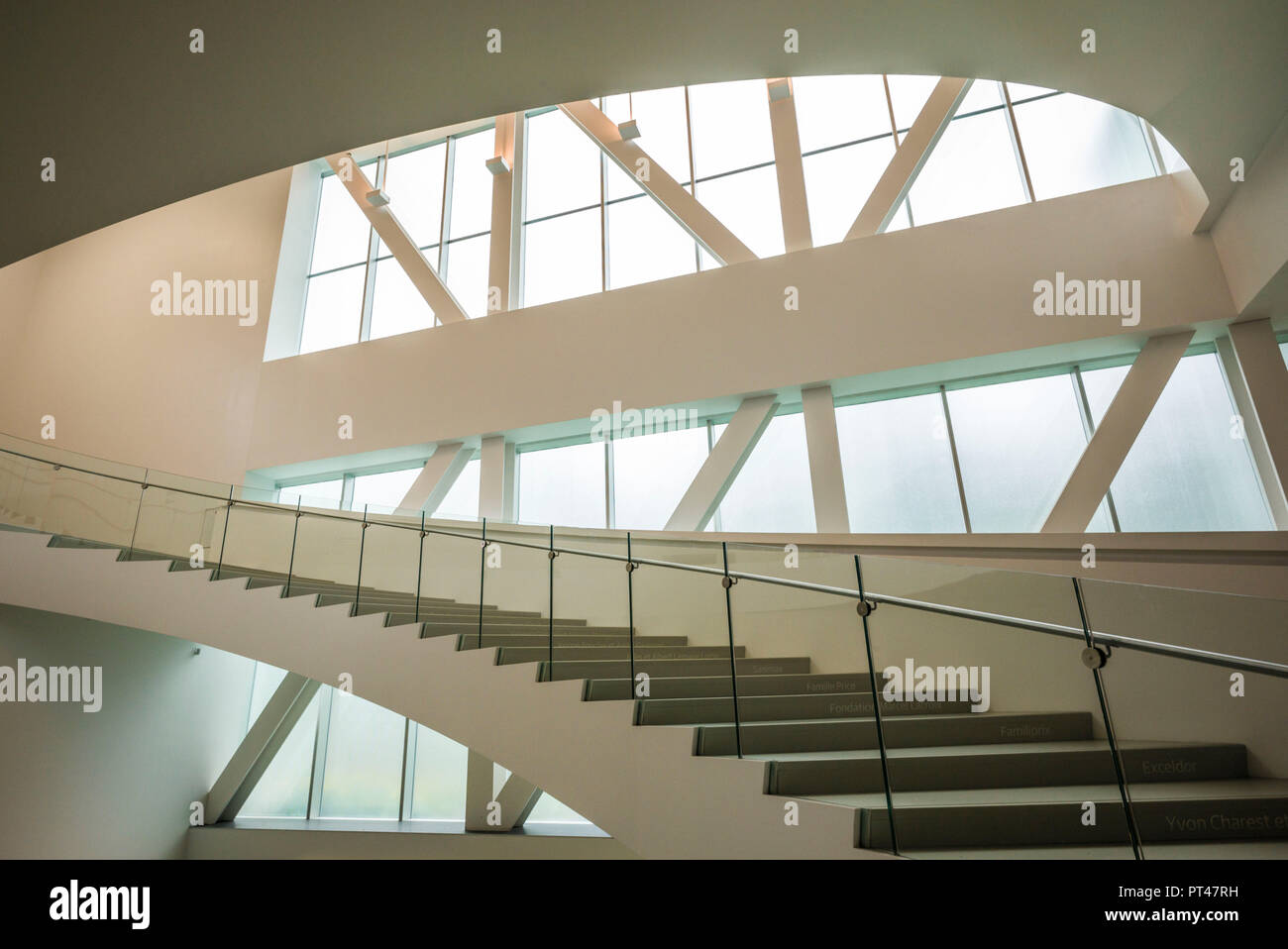 Canada Quebec, Quebec City, il Musee National des Beaux-Arts du Québec, MNBAQ, pavillon Pierre-Lassonde, 2016, scale Foto Stock