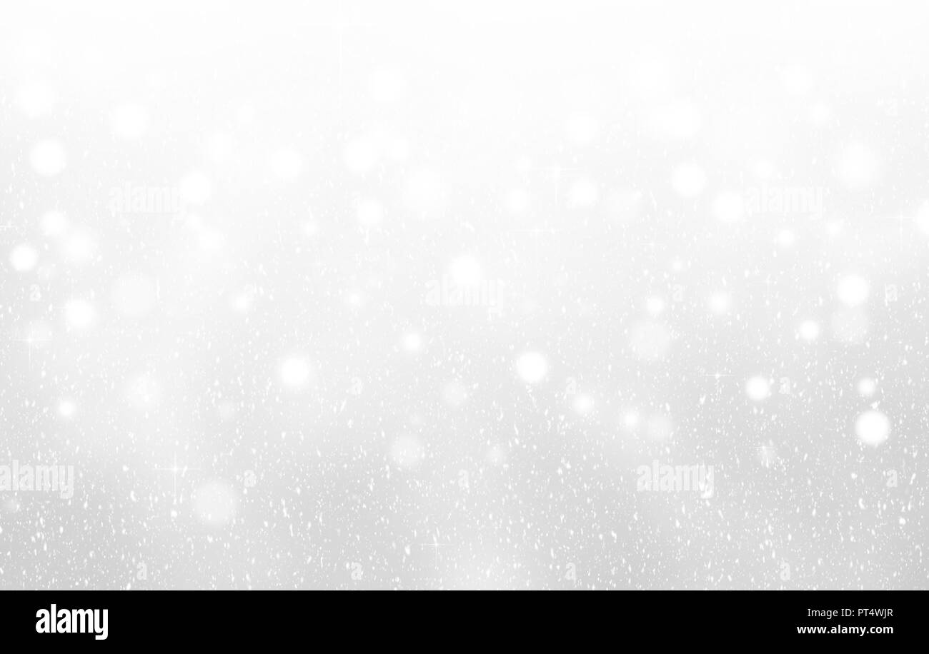Abstract inverno sfondo neve Foto Stock