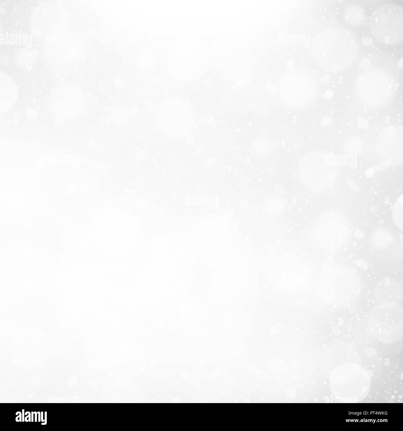 Abstract inverno sfondo neve Foto Stock