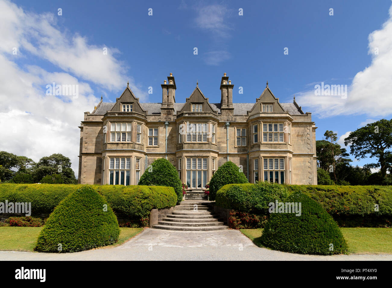Muckross House nel Parco Nazionale di Killarney, Irlanda Foto Stock