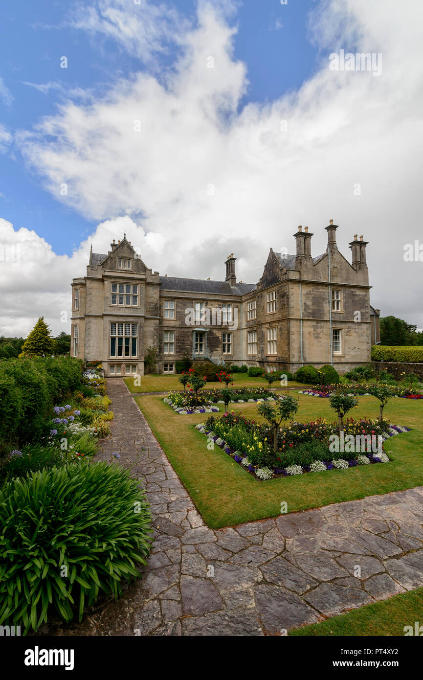 Muckross House nel Parco Nazionale di Killarney, Irlanda Foto Stock