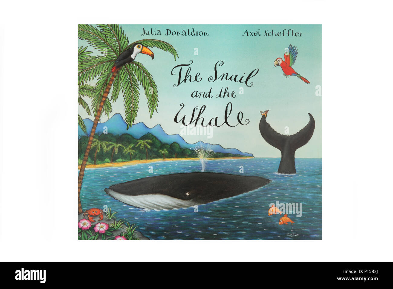 Il libro la lumaca e la balena di Julia Donaldson Foto Stock
