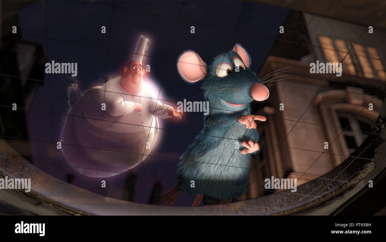 Pellicola originale titolo: RATATOUILLE. Titolo inglese: RATATOUILLE. Anno: 2007. Direttore: Brad Bird. Credito: Walt Disney Pictures / Album Foto Stock