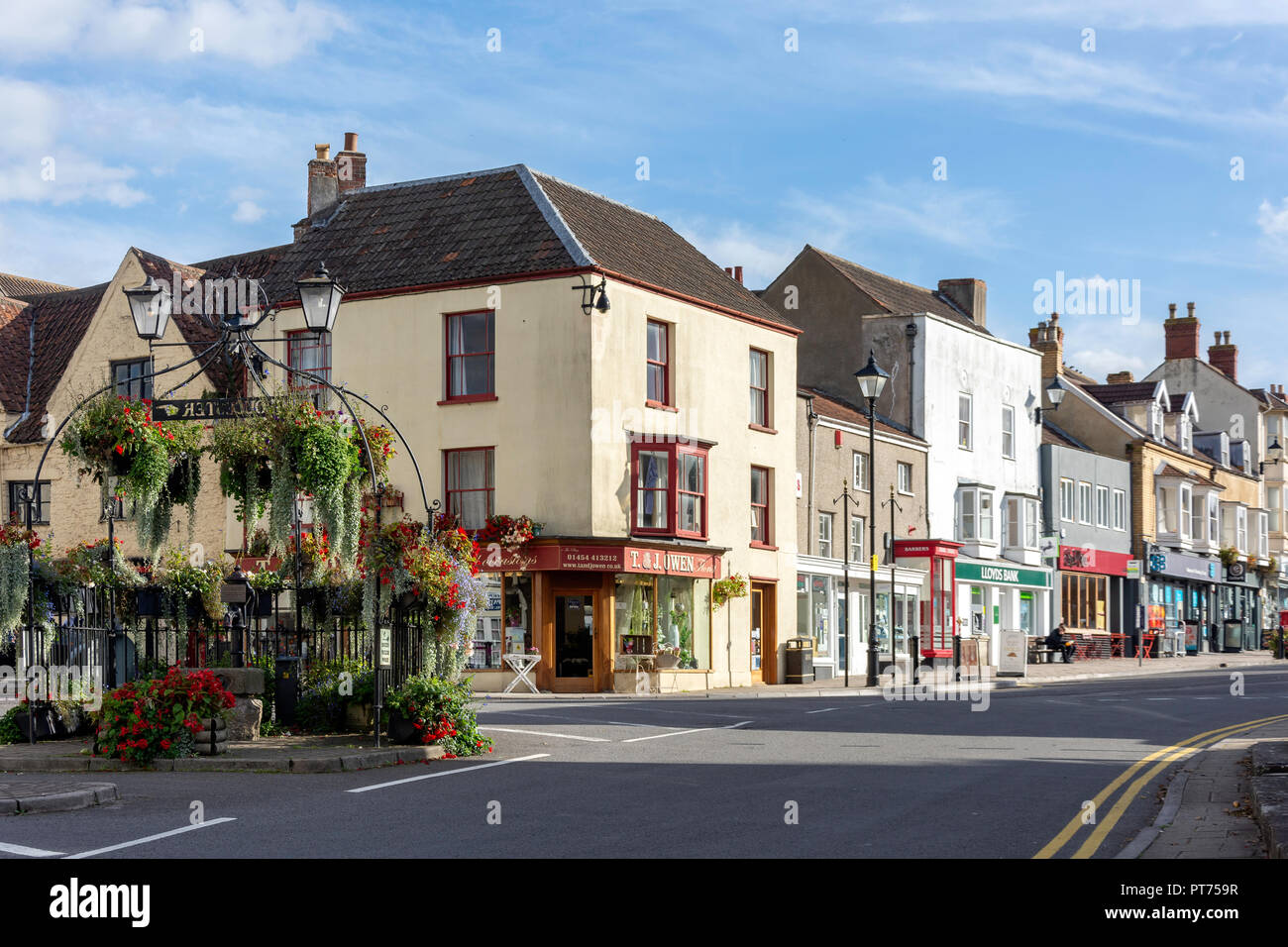 High Street, Thornbury, Gloucestershire, England, Regno Unito Foto Stock