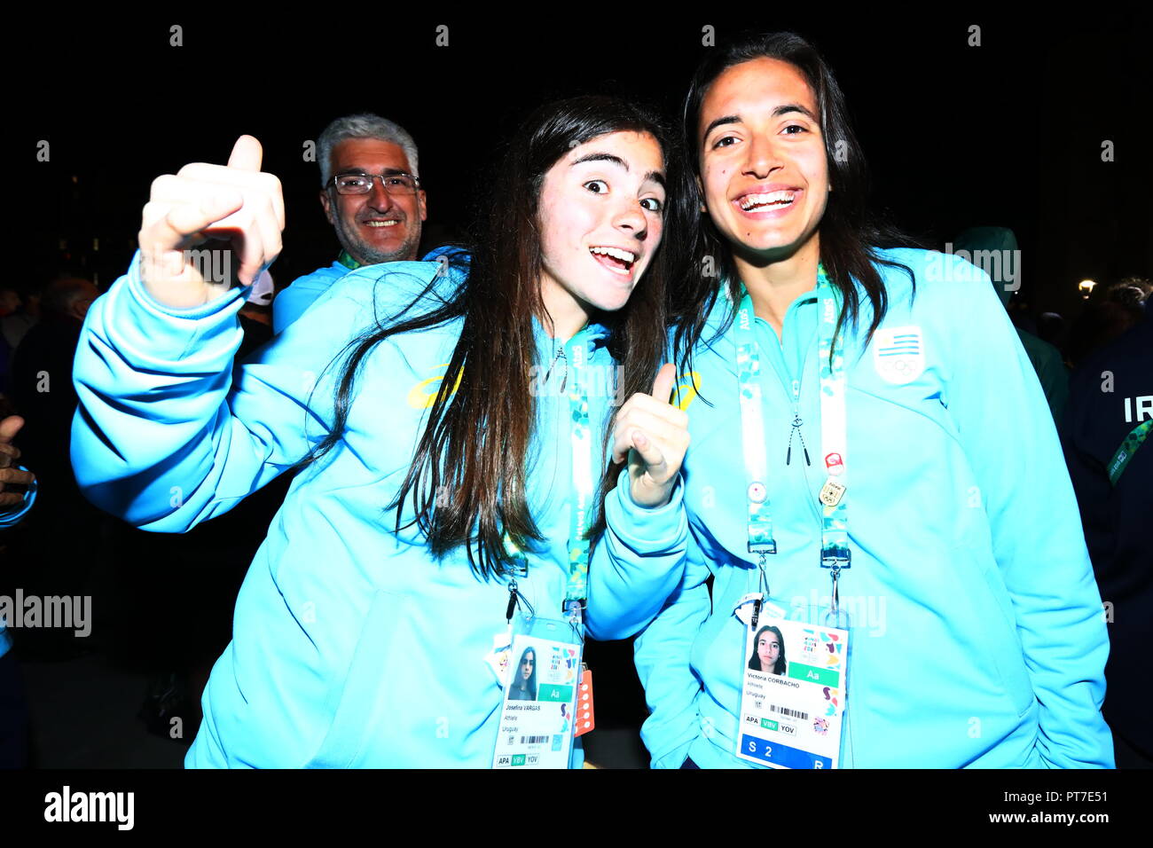 Vista generale, 5 Ottobre 2018 : Benvenuto Sessione all atleta del villaggio nel corso Buenos Aires 2018 Olimpiadi della Gioventù a Buenos Aires, Argentina. Credito: Naoki Nishimura AFLO/sport/Alamy Live News Foto Stock