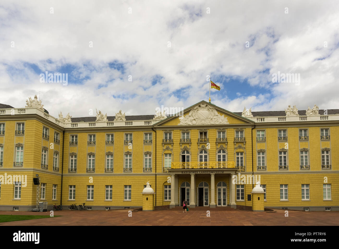 Il Badisches Landesmuseum di Karlsruhe Foto Stock