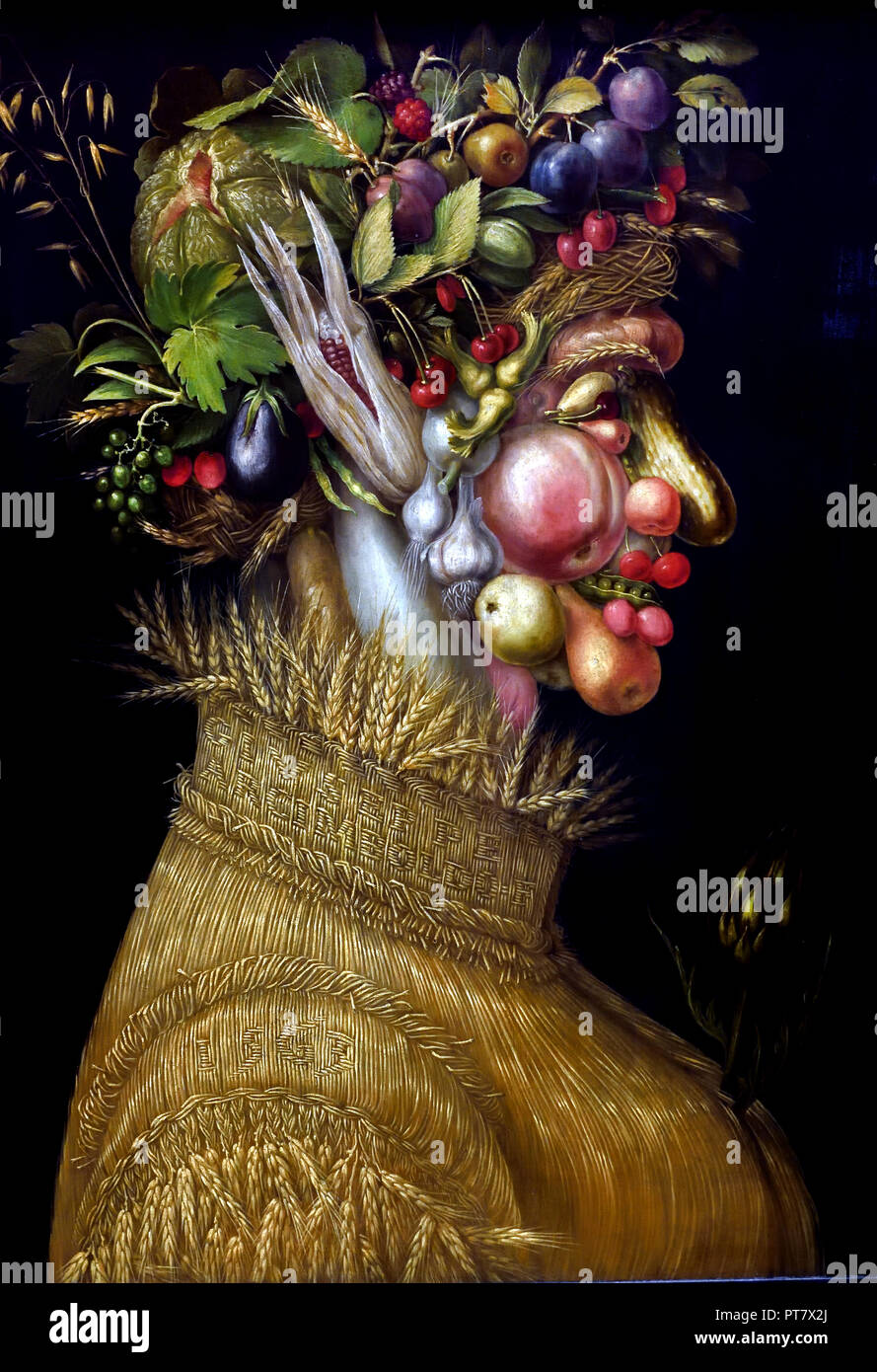 Estate 1563 Giuseppe Arcimboldo (1527 - 1593) Italia Italiano Foto Stock