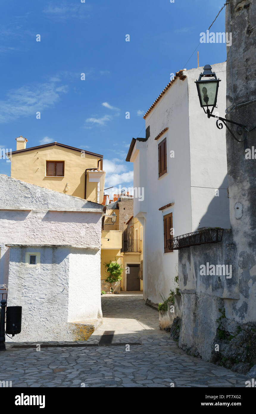 San Nicola Arcella, Calabria mare Tirreno, sud italia Foto Stock