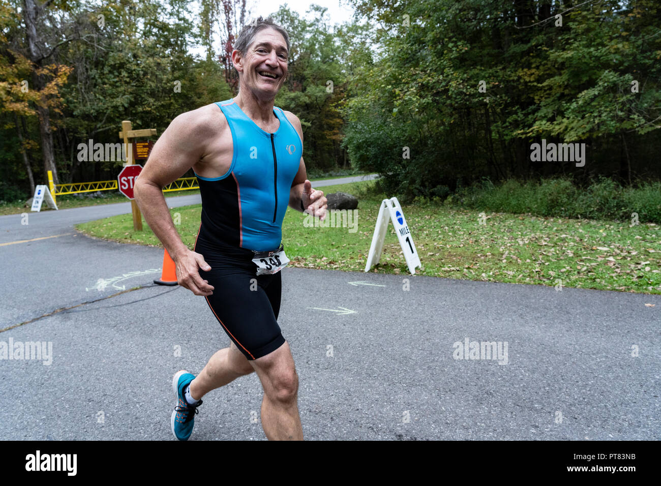 New York Duathlon (Hudson Valley) #3 Foto Stock