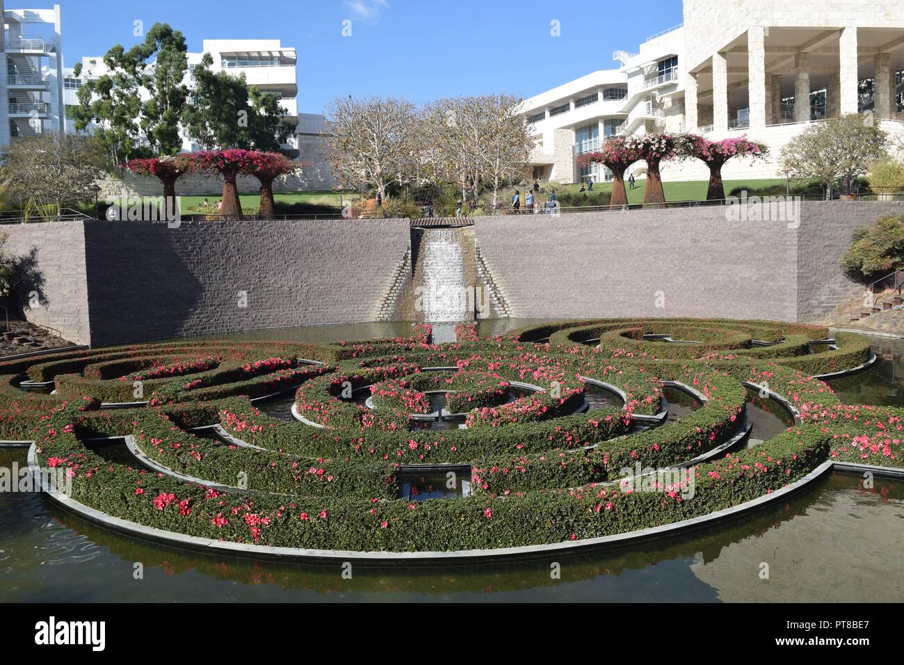 Getty Center di Los Angeles in California Foto Stock
