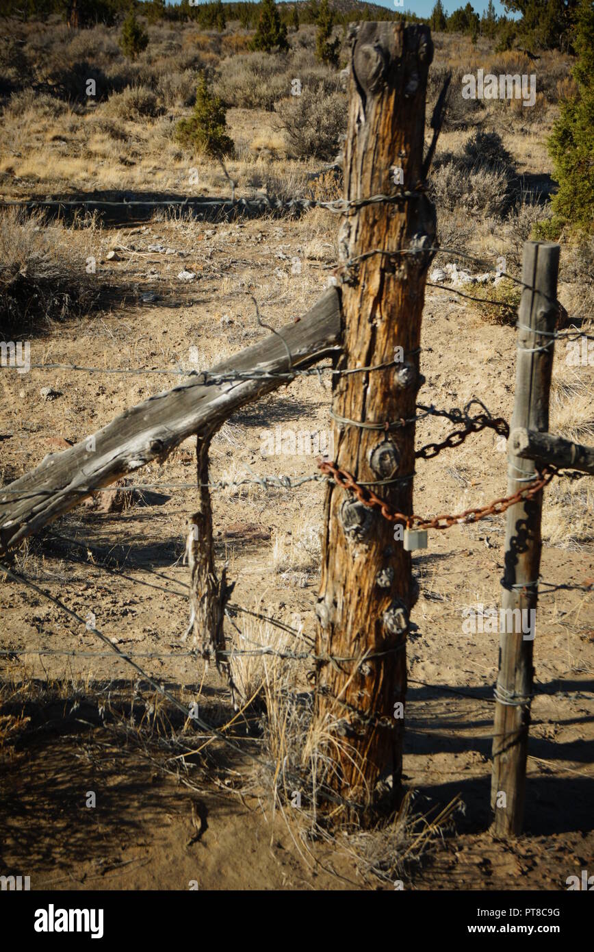 Fort Rock formazione Foto Stock