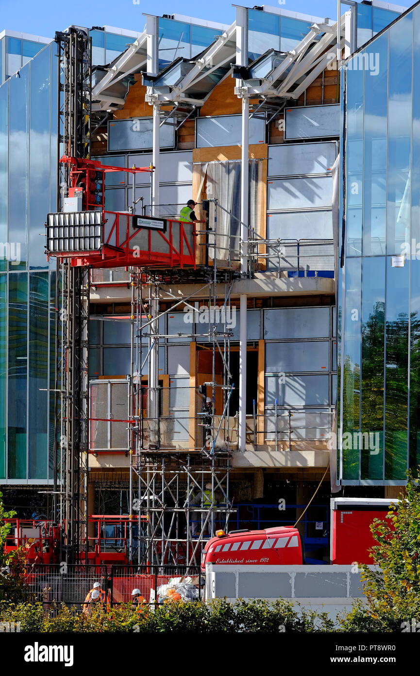 Astrazeneca, nuovo impianto, cambridge campus biomedico, Inghilterra Foto Stock