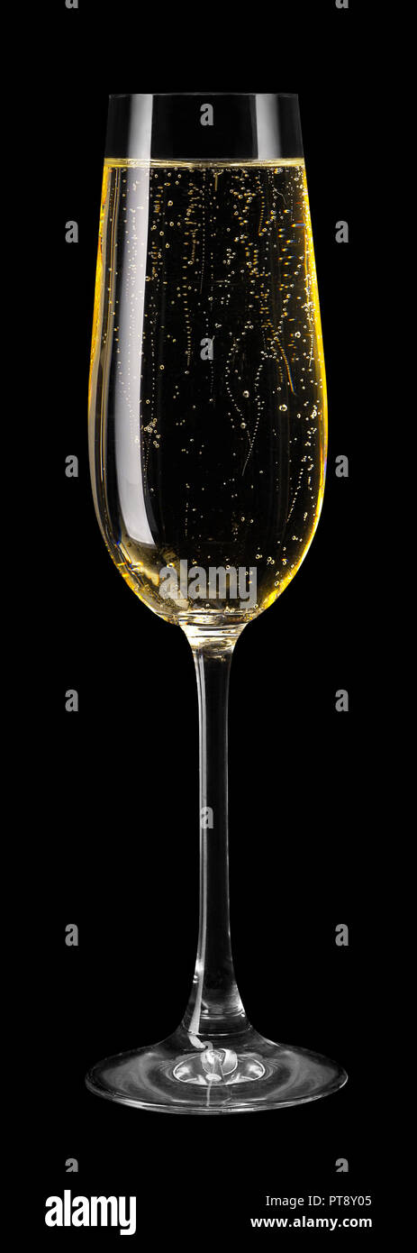 Bicchiere di champagne Foto Stock