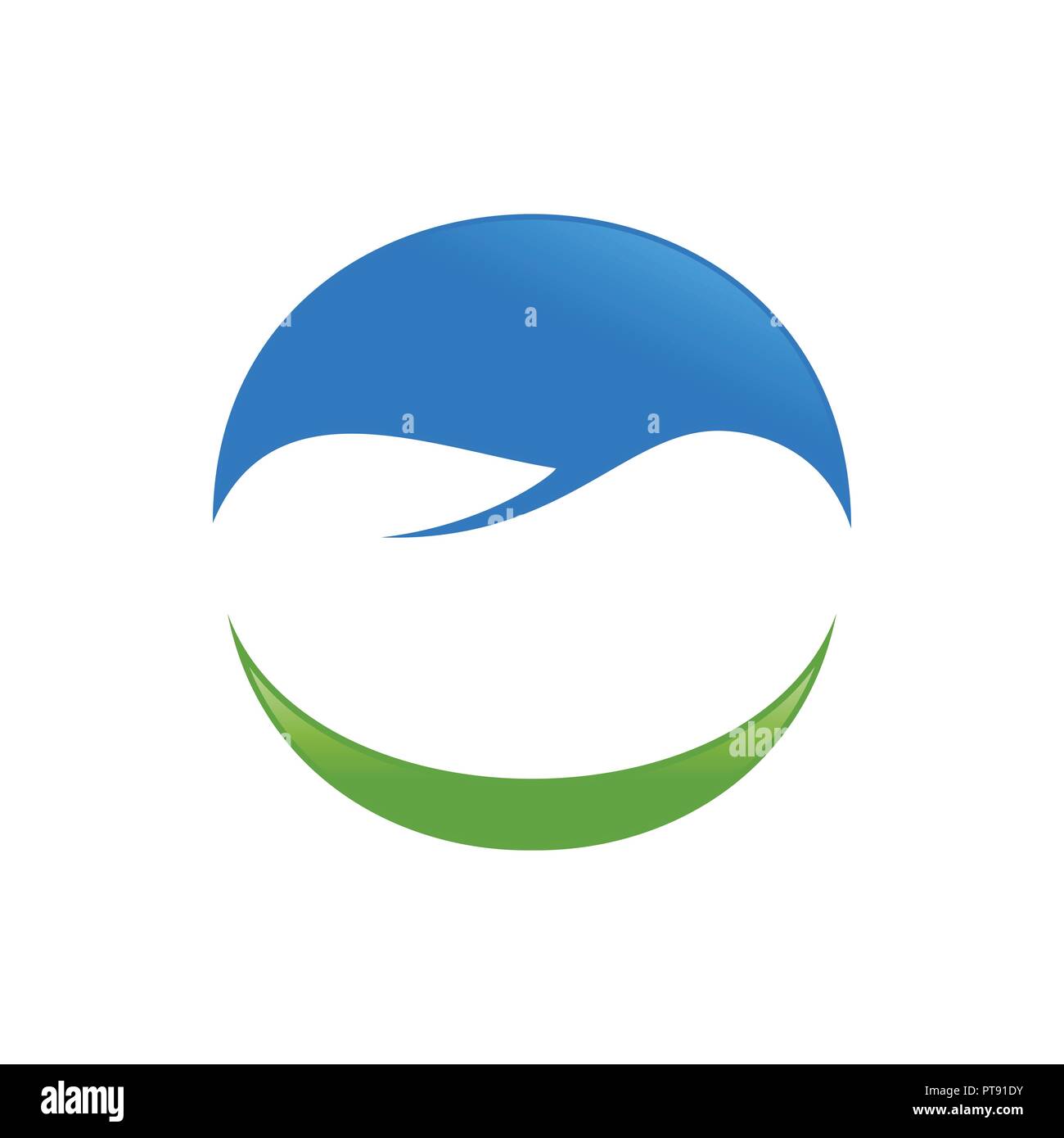 Per le cure dentarie sorriso simbolo vettore Logo grafico del modello di progettazione Illustrazione Vettoriale