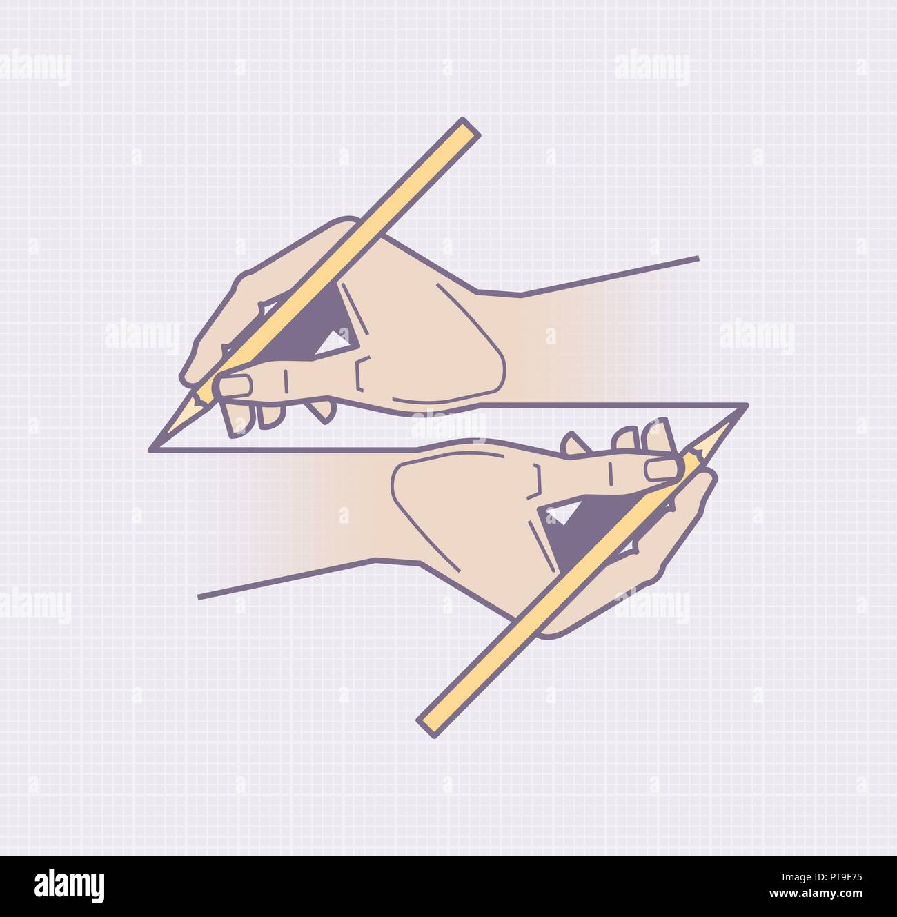 Disegno creativo Illustrazione Vettoriale