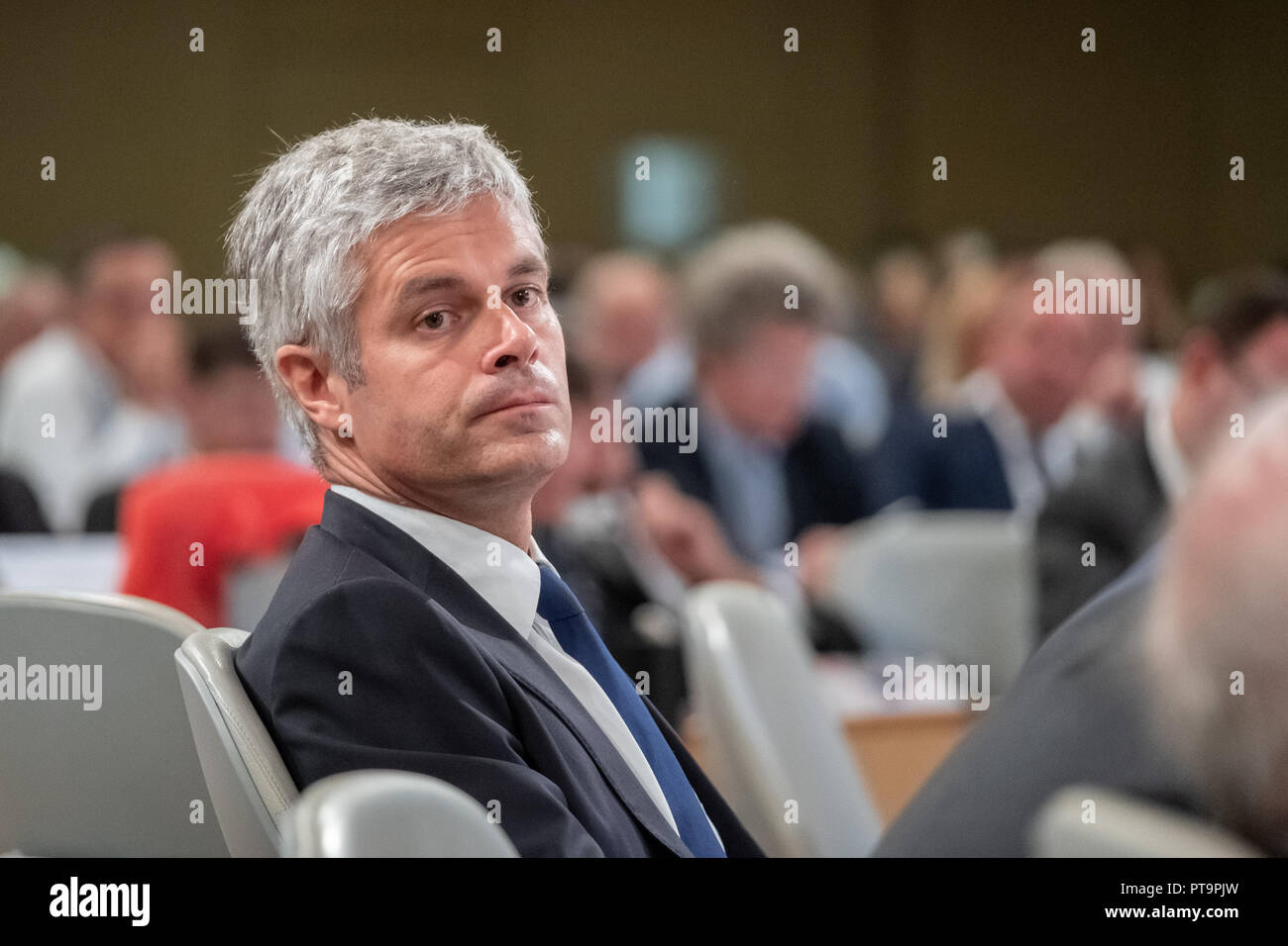 Lione, 08 ottobre 2018, il 1° Assises regionale di eletti locali Foto Stock