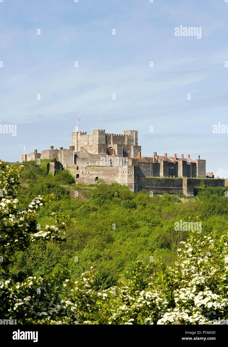 Il castello di Dover, Kent, 2009. Autore: James Brittain. Foto Stock