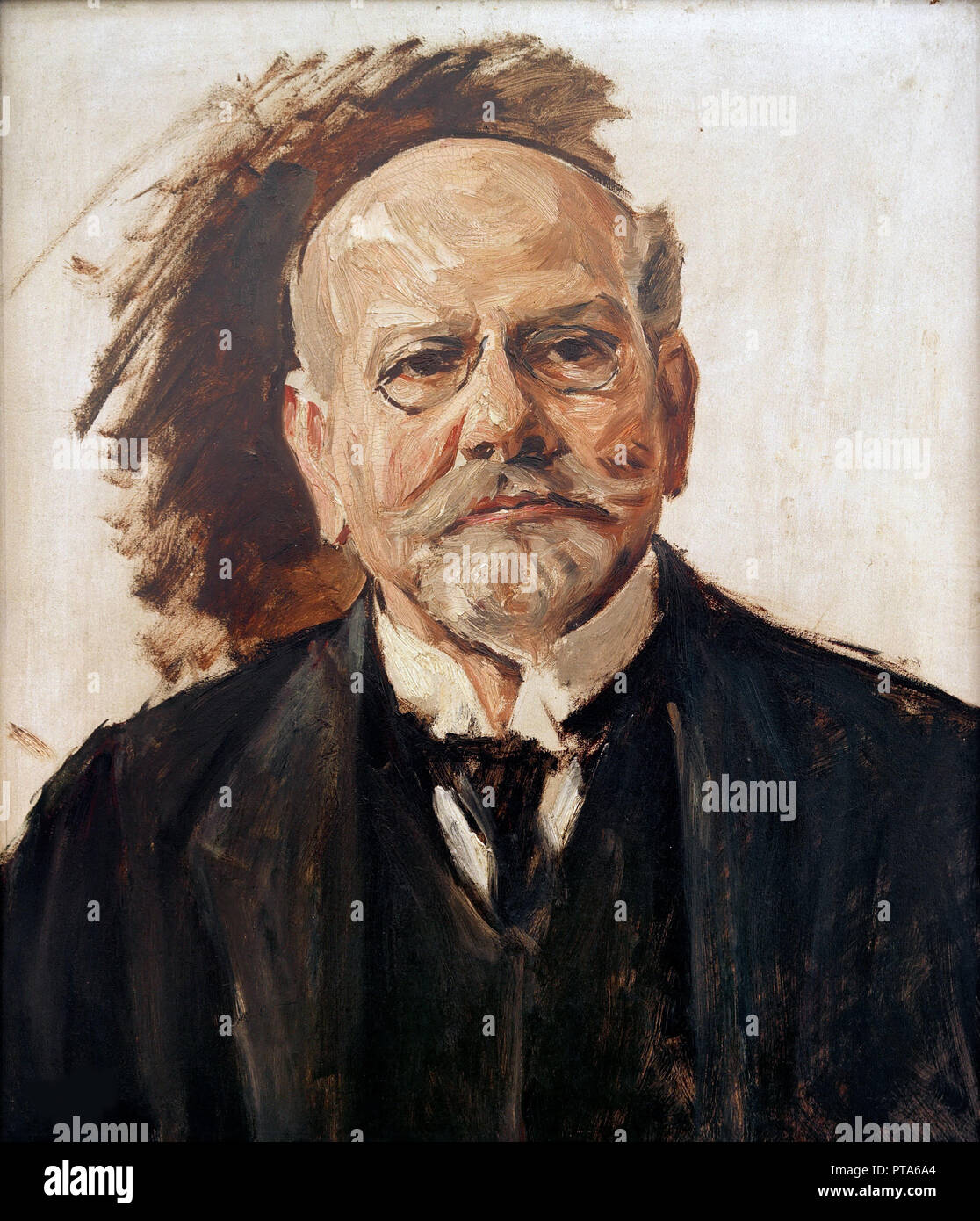 Ritratto di Emil Moritz Rathenau (1838-1915), 1907. Creatore: Liebermann, Max (1847-1935). Foto Stock