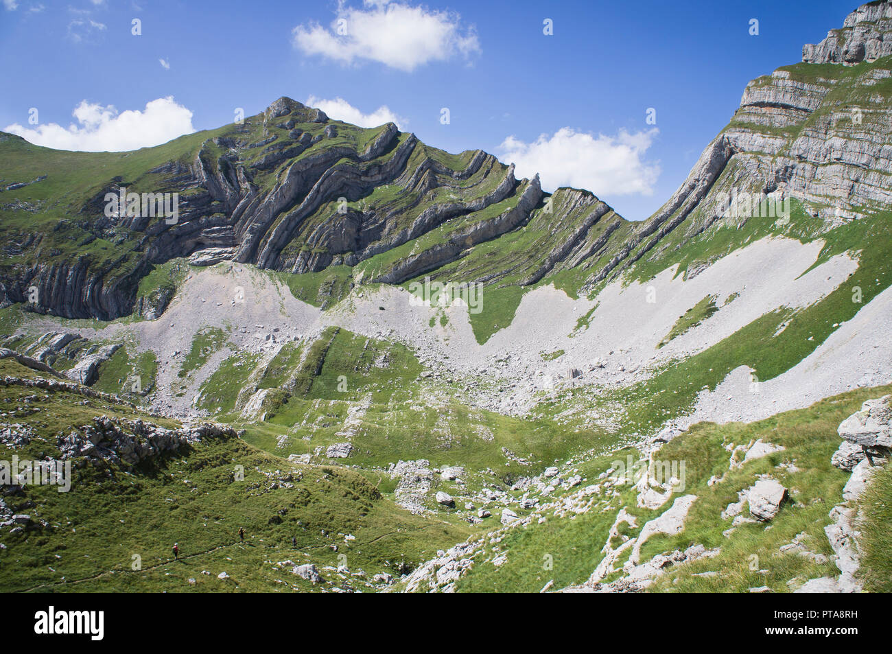 Le montagne del Durmitor è un massiccio nel nord-ovest del Montenegro, una parte delle Alpi dinariche. Bobotov Kuk, il picco più alto di esso, raggiunge un altezza di 2, Foto Stock