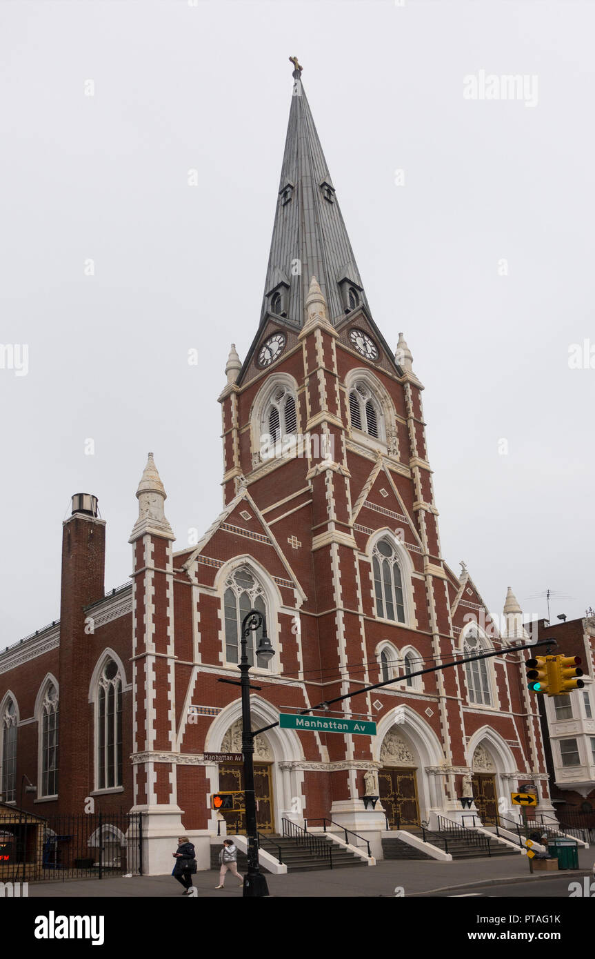 San Antonio di Padova chiesa Greenpoint Brooklyn Foto Stock