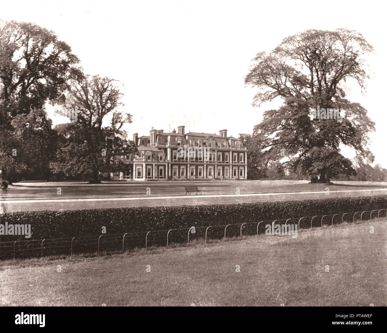 Tring House, Hertfordshire, 1894. Creatore: sconosciuto. Foto Stock