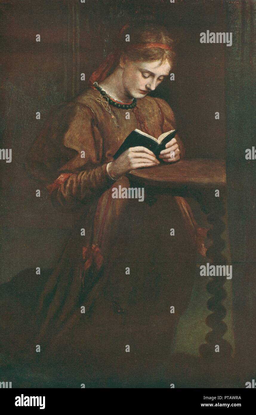 'Preghiera', 1867-1887, (c1902). Creatore: sconosciuto. Foto Stock