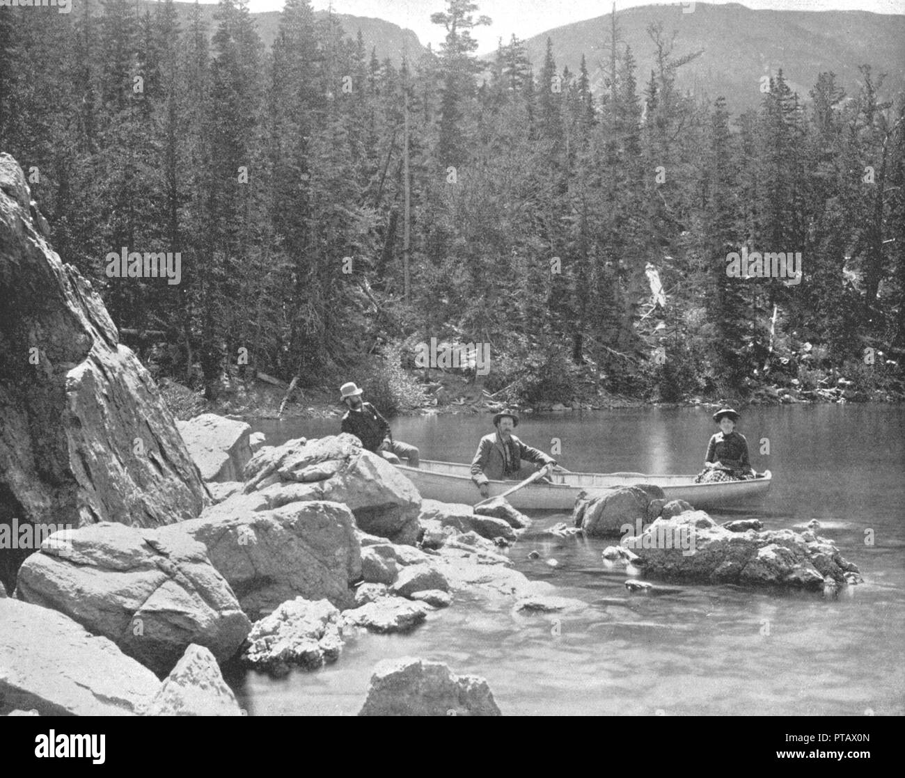 Fen lago, vicino a Georgetown, Colorado, Stati Uniti d'America, c1900. Creatore: sconosciuto. Foto Stock
