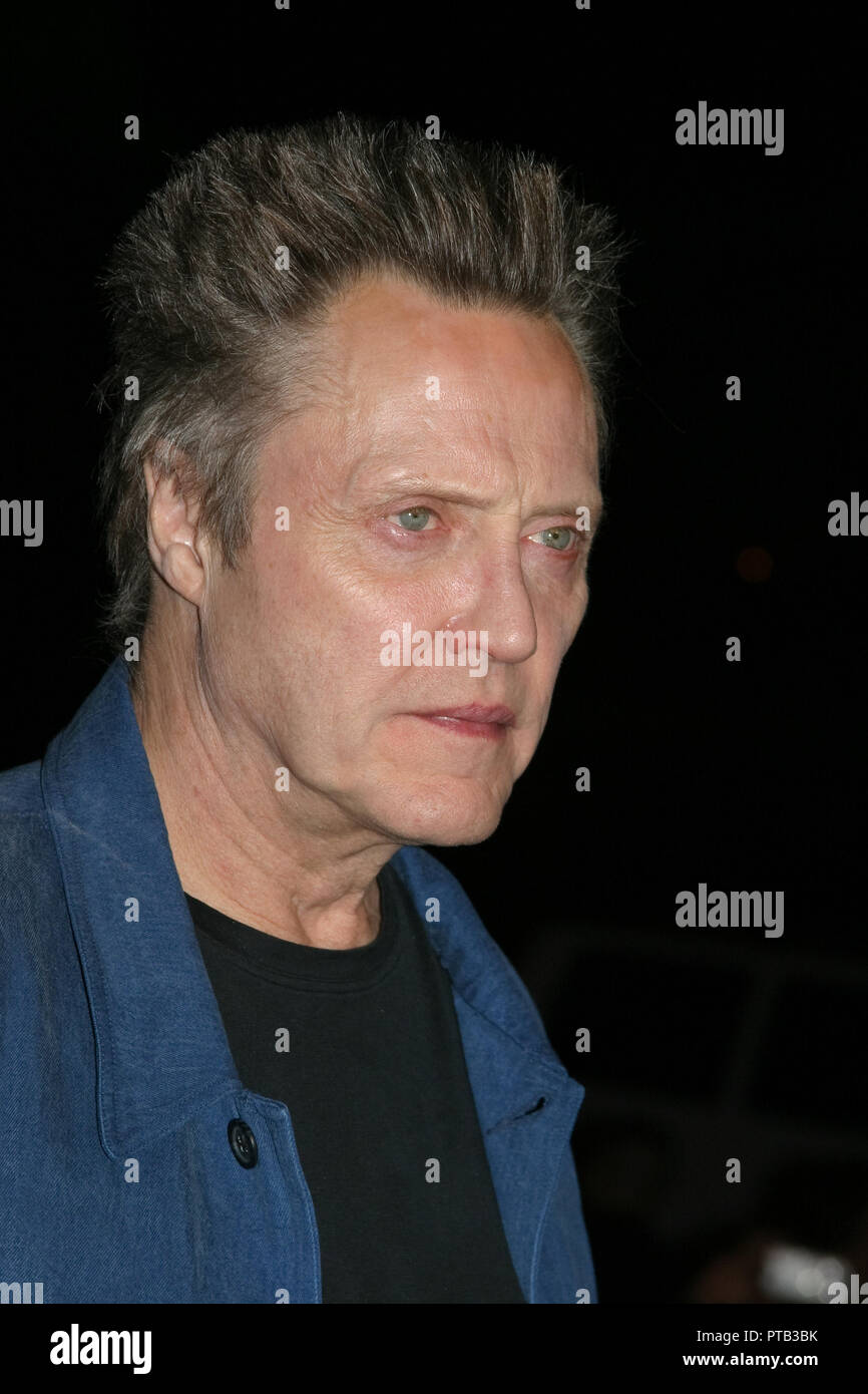 Christopher Walken 09/21/04 intorno alla curva @ Directors Guild of America,West Hollywood foto di Kazumi Nakamoto/HNW / PictureLux Riferimento File # 33680 156HNW Foto Stock