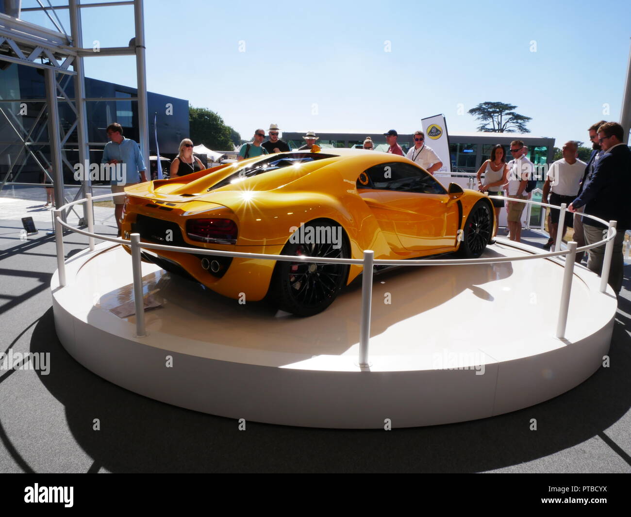 2019 Noble M500 sul display al Festival di Goodwood di velocità 2018. Foto Stock
