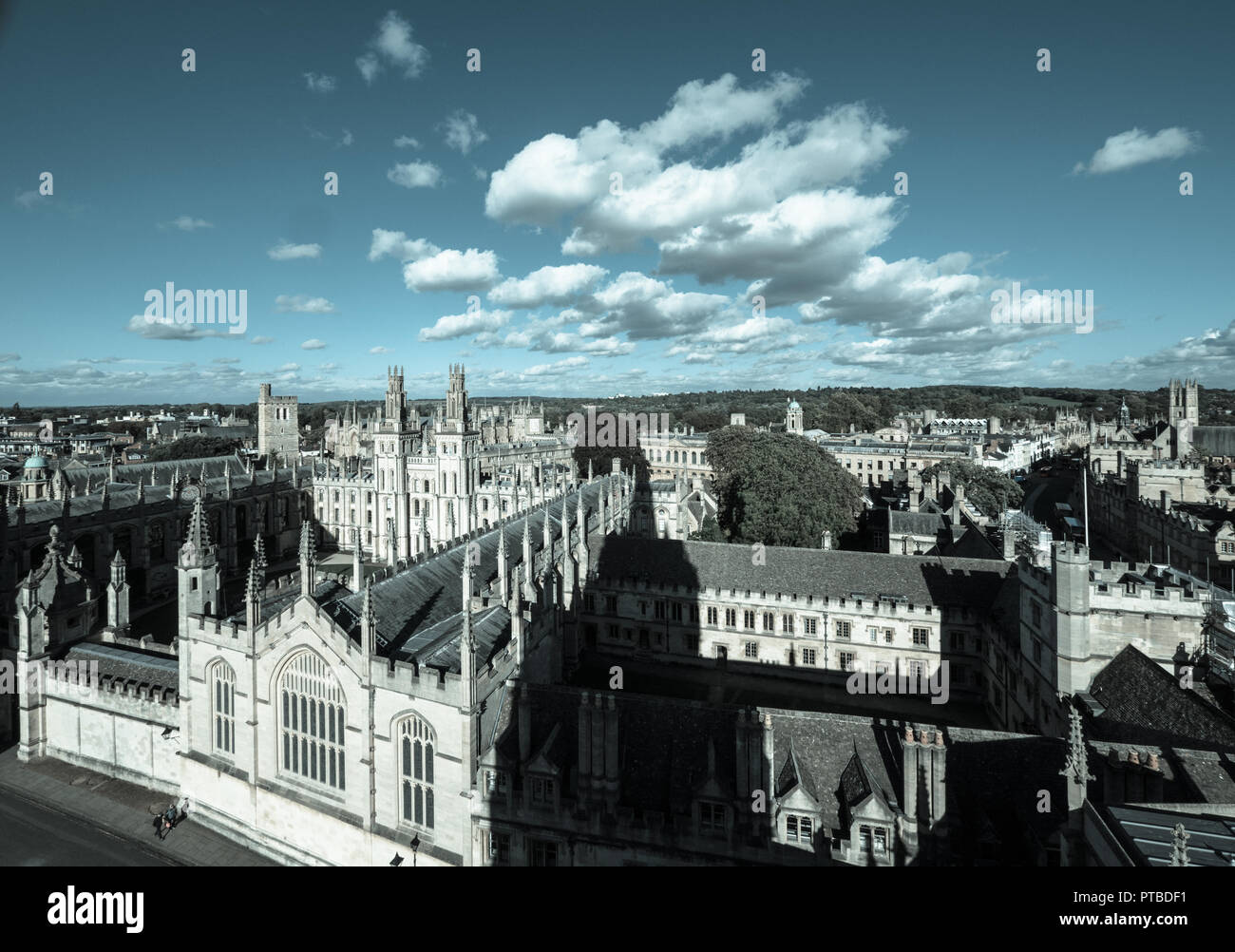 All Souls College, mondi più difficile esame di ammissione università di Oxford, Oxford, Oxfordshire, England, Regno Unito, GB. Foto Stock