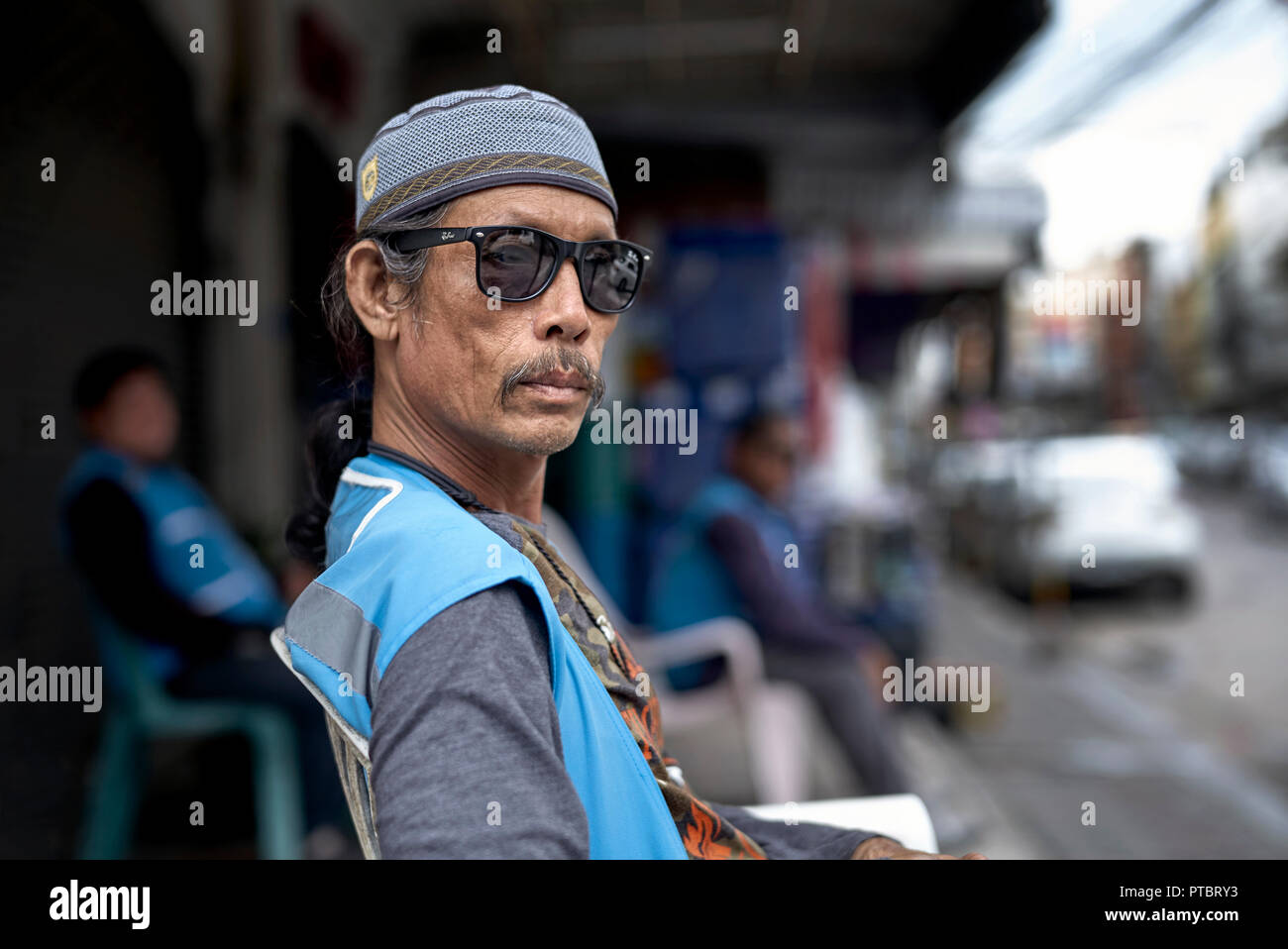 Ritratto della Thailandia uomo Foto Stock