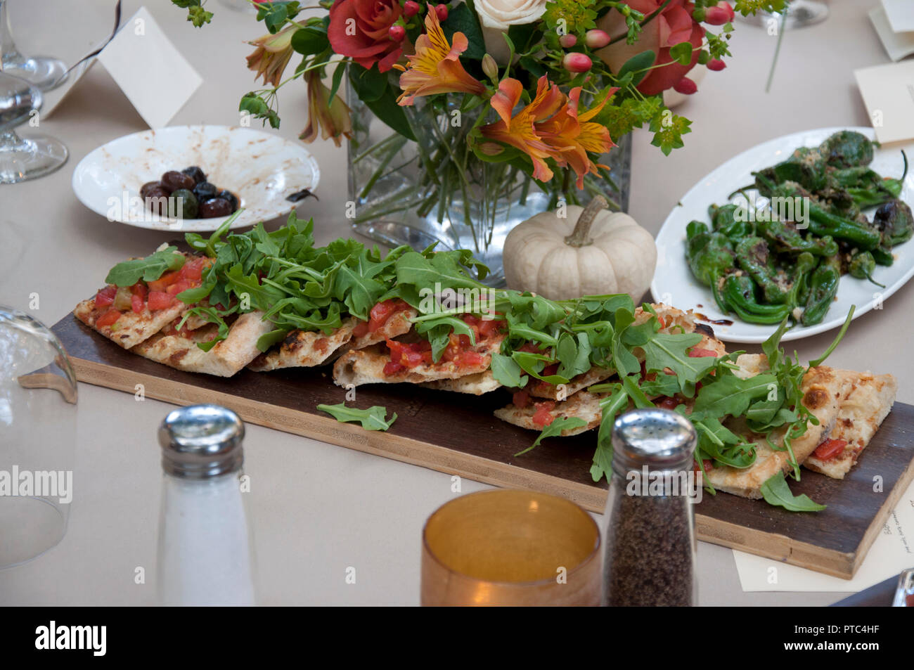 Antipasti sul listone Foto Stock
