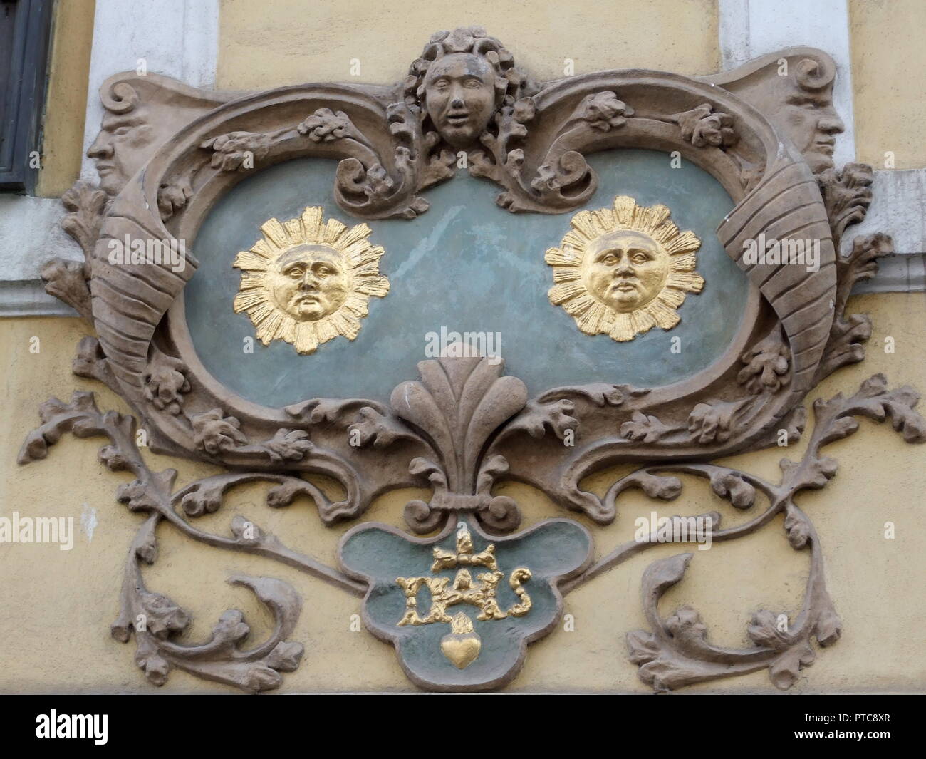 Segni di casa da molto tempo fa Foto Stock