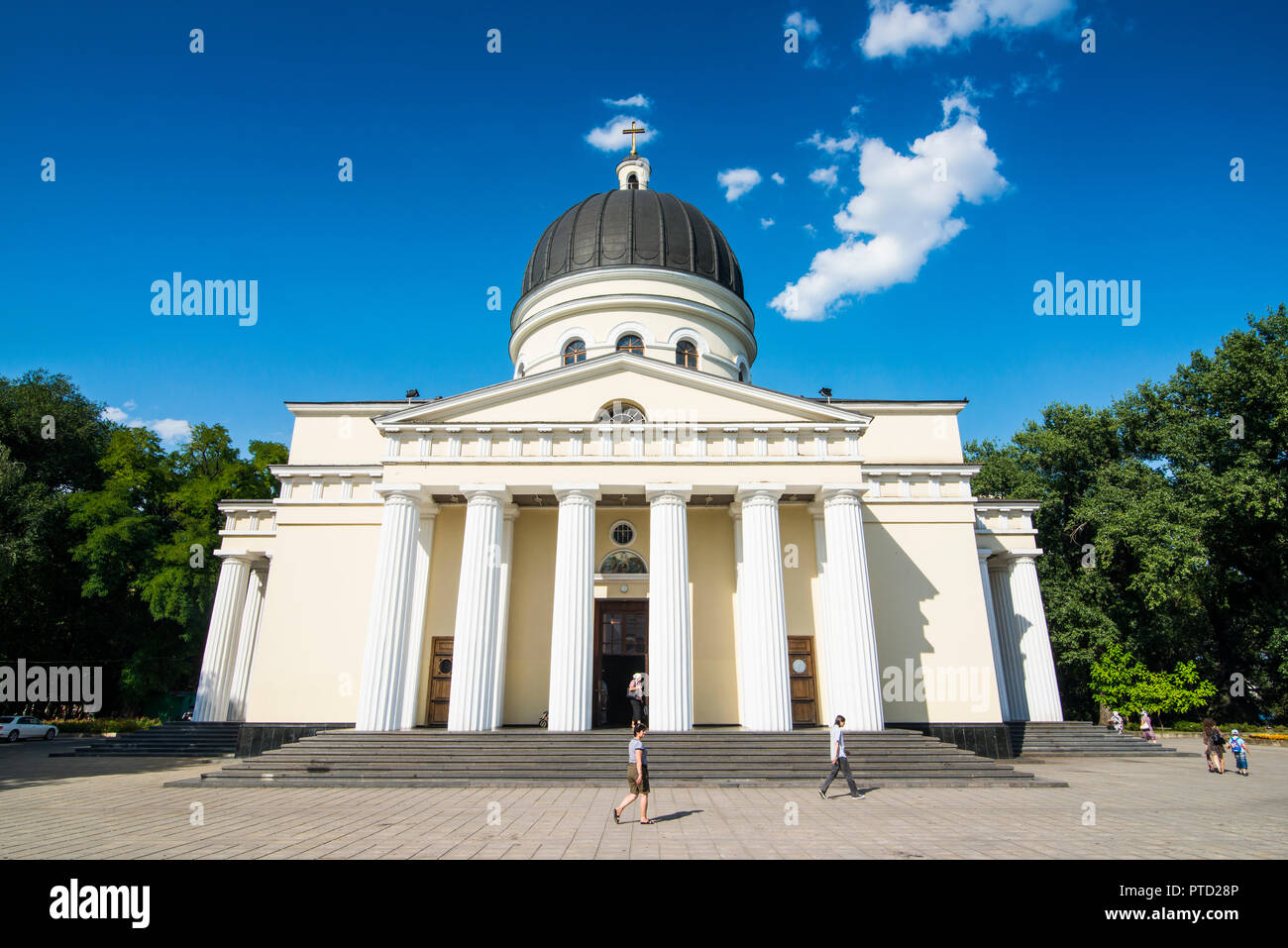 Nativitiy cattedrale nel centro, Chisinau, Moldavia Foto Stock
