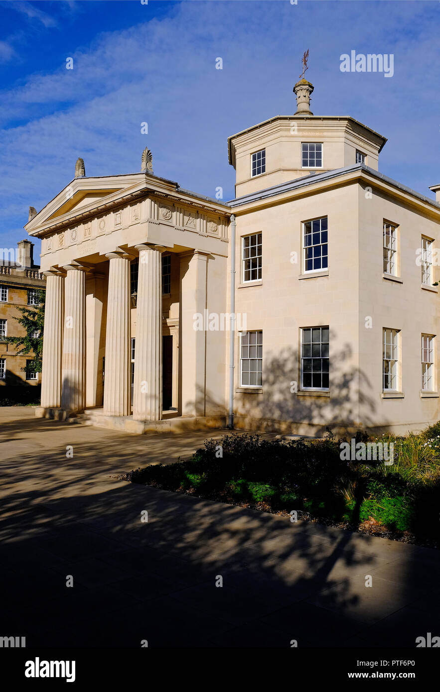 Maitland libreria Robinson, downing College di Cambridge, Inghilterra Foto Stock