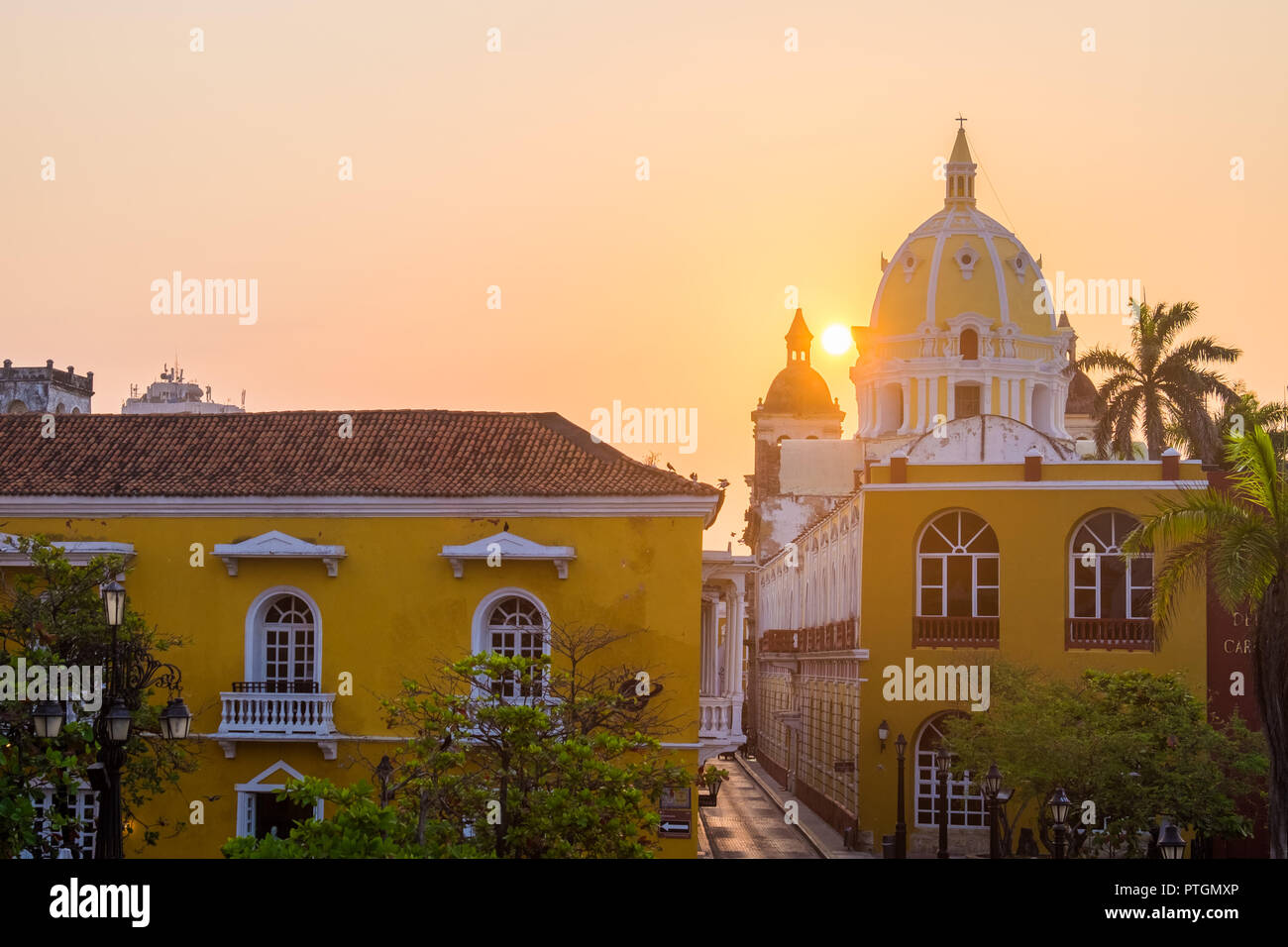 Chiesa e convento di San Pedro CLAVER - Cartagena - Colombia Foto Stock