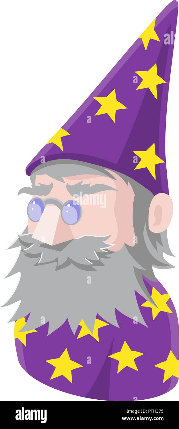 Avatar Wizard Icona persone Illustrazione Vettoriale