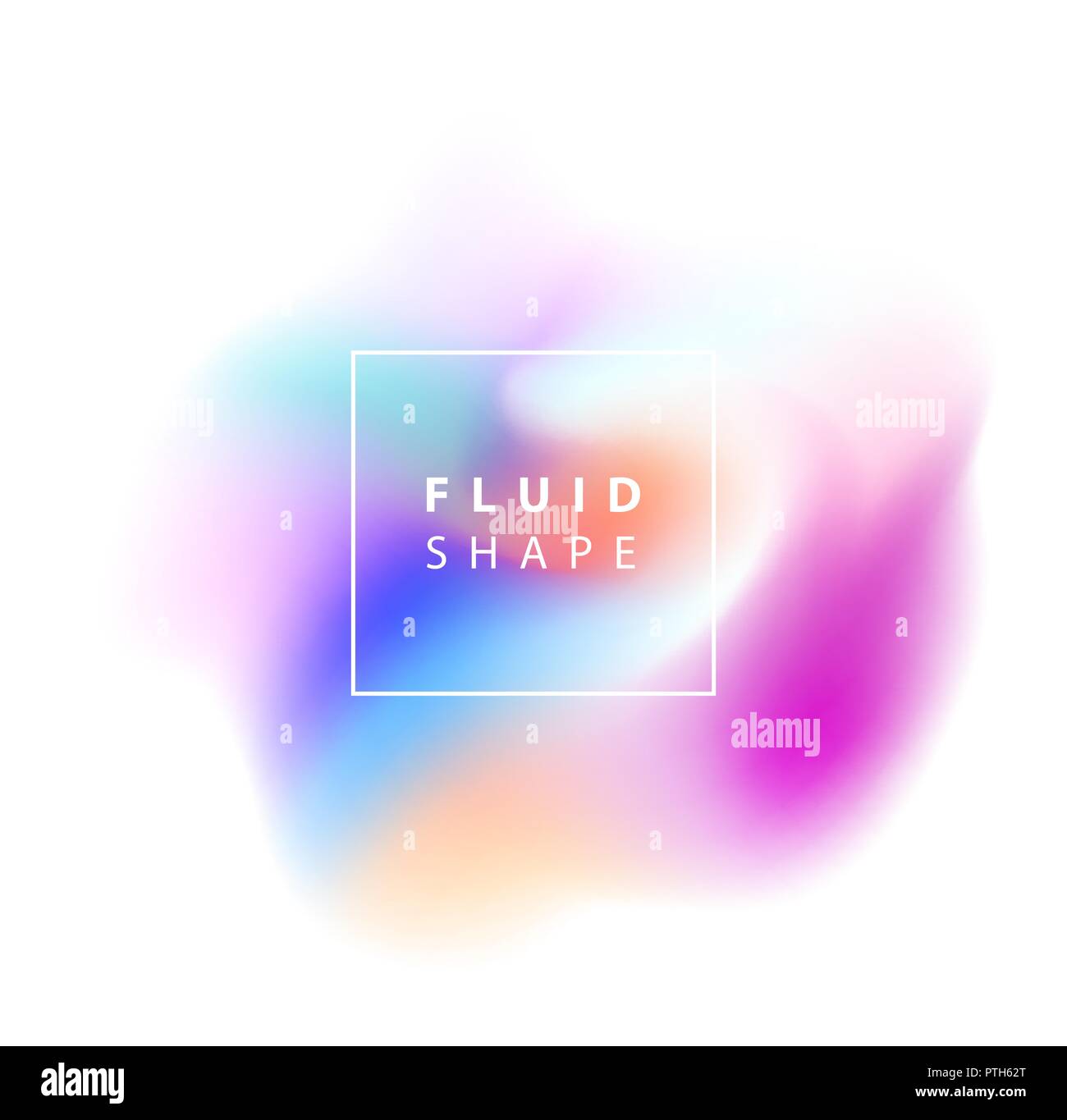 Colori fluidi dello sfondo. Illustrazione Vettoriale per poster progetta, annunci, materiale promozionale. Illustrazione Vettoriale