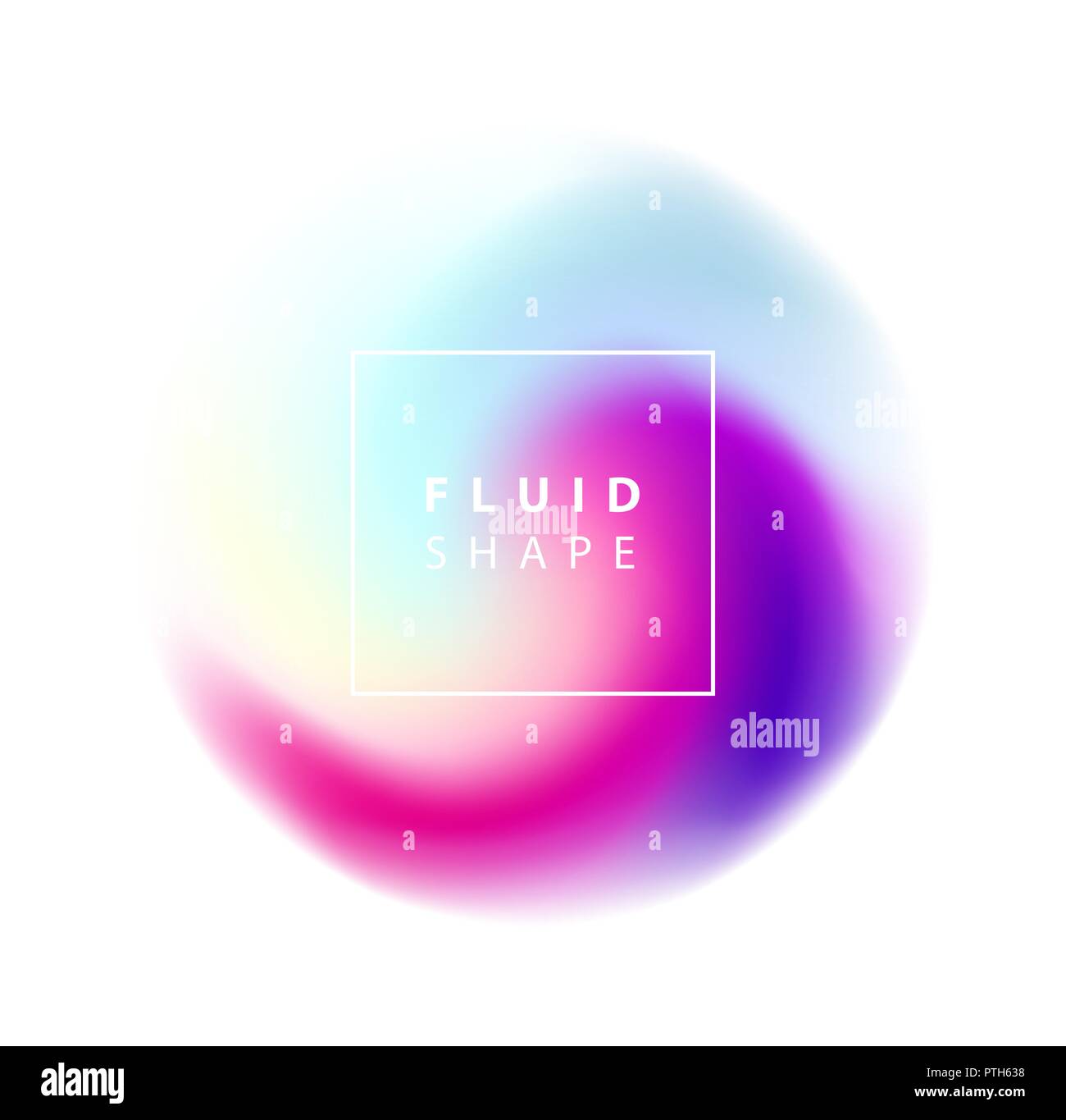 Colori fluidi dello sfondo. Illustrazione Vettoriale per poster progetta, annunci, materiale promozionale. Illustrazione Vettoriale